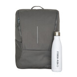 New Rebels New Rebels Valor Westerly Rucksack 14L Schulrucksack Laptoprucksack 14 Zoll PU Polyester Antracite
