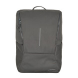 New Rebels New Rebels Valor Westerly Backpack 14L Laptop Backpack 14 Inch School Work Bag PU Polyester Antracite