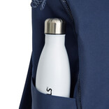 New Rebels New Rebels Valor Westerly Backpack 14L Laptop Backpack 14 Inch School Work Bag PU Polyester Navy