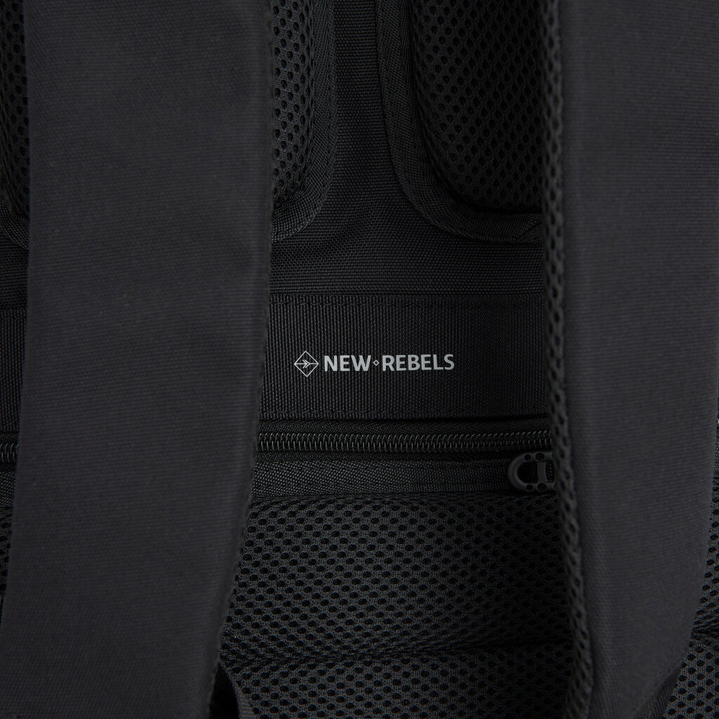 New Rebels New Rebels Valor Westerly Backpack 14L Laptop Backpack 14 Inch School Work Bag PU Polyester