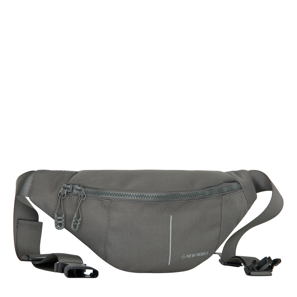 New Rebels New Rebels Valor - Brooklyn Heuptas Waterdicht Fanny Pack Antraciet