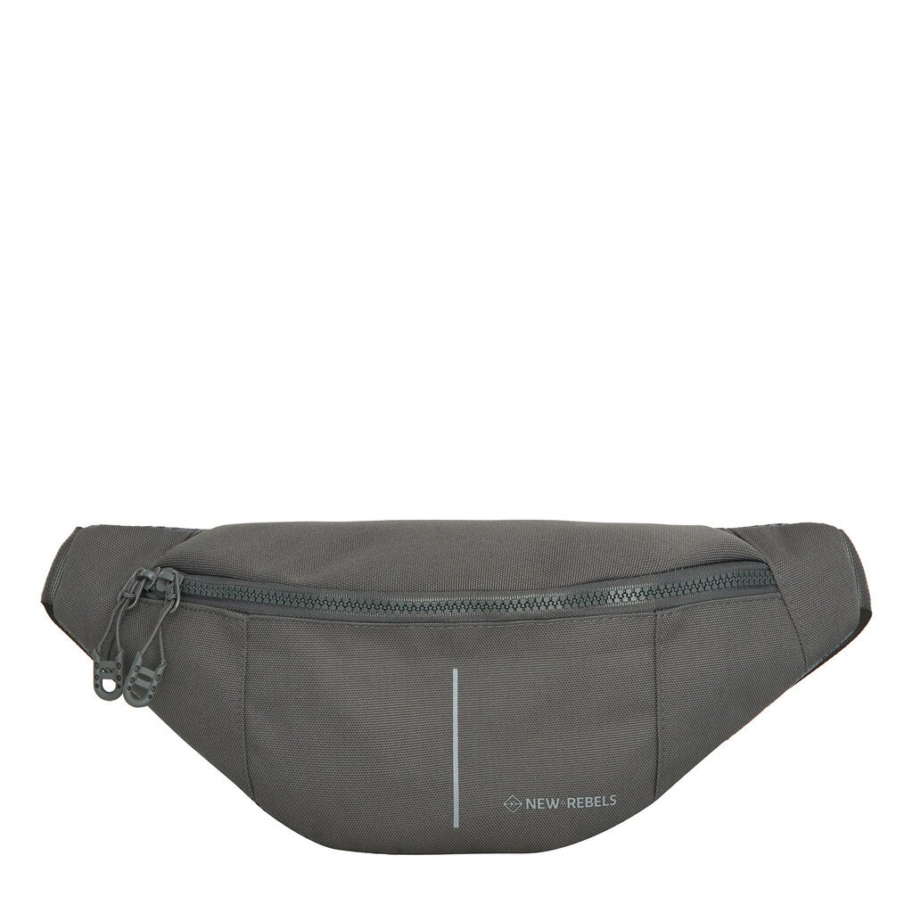 New Rebels New Rebels Valor Brooklyn Waistbag – Heuptas / Fannypack 36x8x15 cm Waterafstotend 900D PU Polyester Antracite