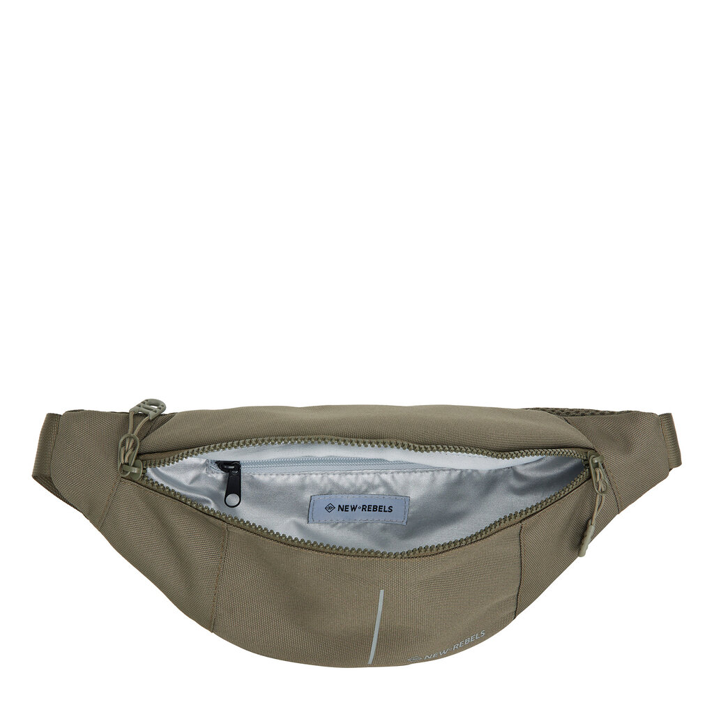 New Rebels New Rebels Valor Brooklyn Waistbag – Fanny Pack 36x8x15 cm Water Resistant 900D PU Polyester – Olive