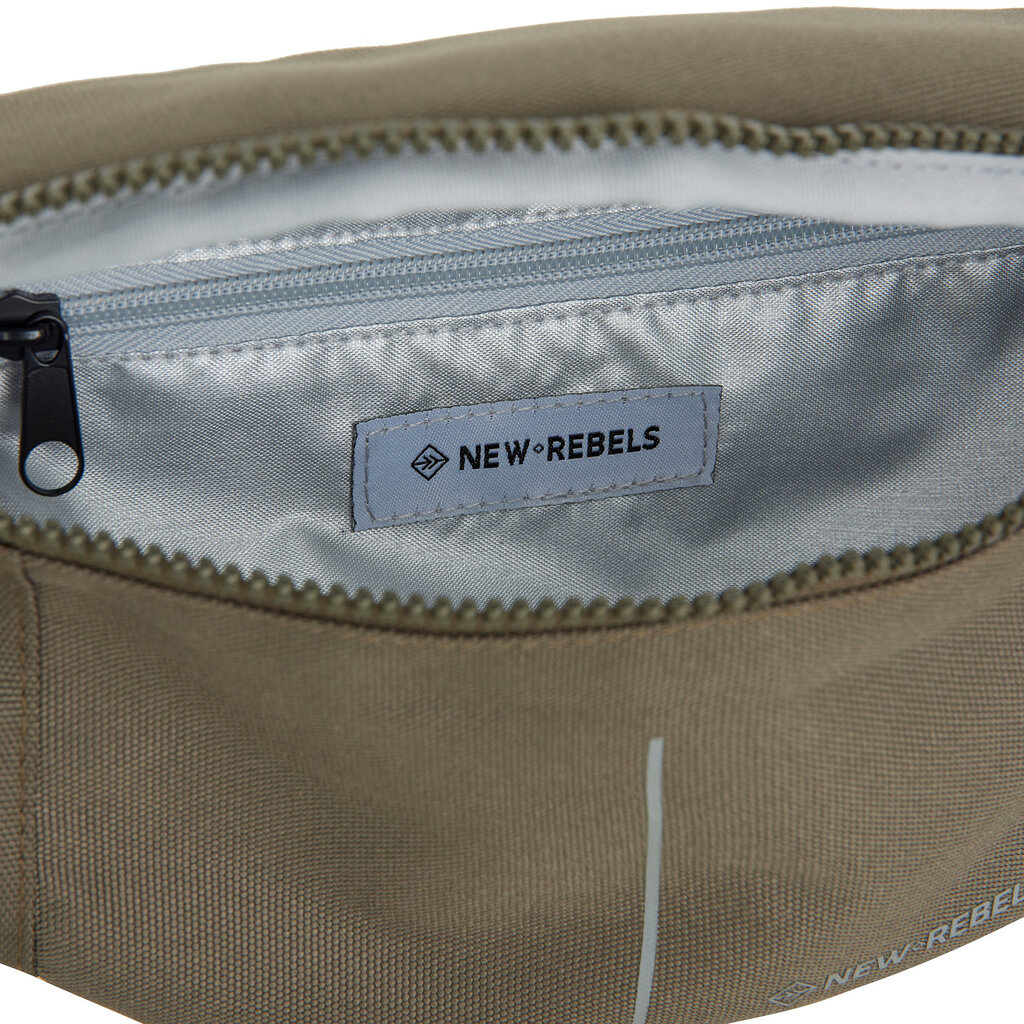 New Rebels New Rebels Valor Brooklyn Waistbag – Heuptas / Fannypack 36x8x15 cm Waterafstotend 900D PU Polyester Olive