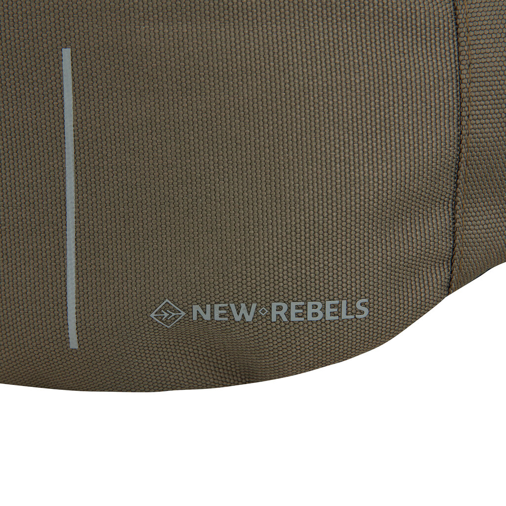 New Rebels New Rebels Valor Brooklyn Waistbag – Fanny Pack 36x8x15 cm Water Resistant 900D PU Polyester – Olive