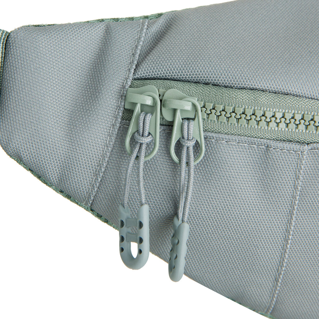 New Rebels New Rebels Valor Brooklyn Waistbag – Fanny Pack 36x8x15 cm Water Resistant 900D PU Polyester – Sage Green