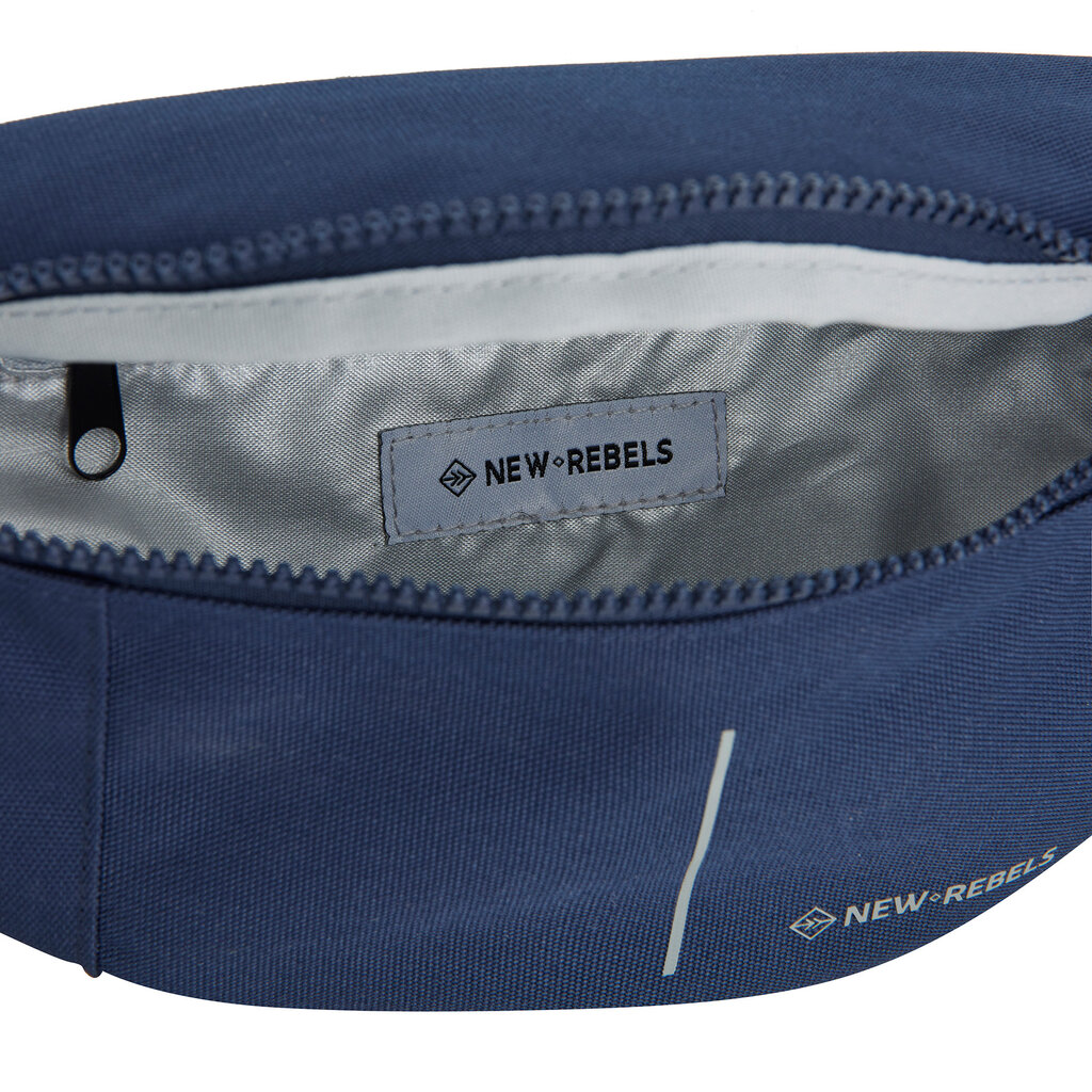 New Rebels New Rebels Valor Brooklyn Waistbag – Heuptas / Fannypack 36x8x15 cm Waterafstotend 900D PU Polyester Blauw