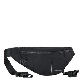 New Rebels Valor Brooklyn Waistbag – Heuptas / Fannypack 36x8x15 cm Waterafstotend 900D PU Polyester Zwart