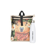 New Rebels New Rebels Mart Arts – Los Angeles Capibara Rolltop Rucksack Mini 7L Polyurethan Wasserabweisend