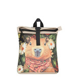 New Rebels New Rebels Mart Arts – Los Angeles Capibara Rolltop Rucksack Mini 7L Polyurethan Wasserabweisend