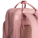 New Rebels New Rebels Ribbi Milwaukee – Laptoptas Schooltas Werktas 15.6 inch Laptopvak Rugzak Rib Fabric 18L Old Pink