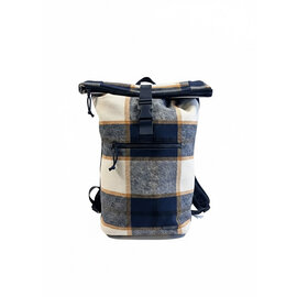 New Rebels Scott New York Rugtas Rollable 17-21L Werktas Laptoptas 15,6” Navy