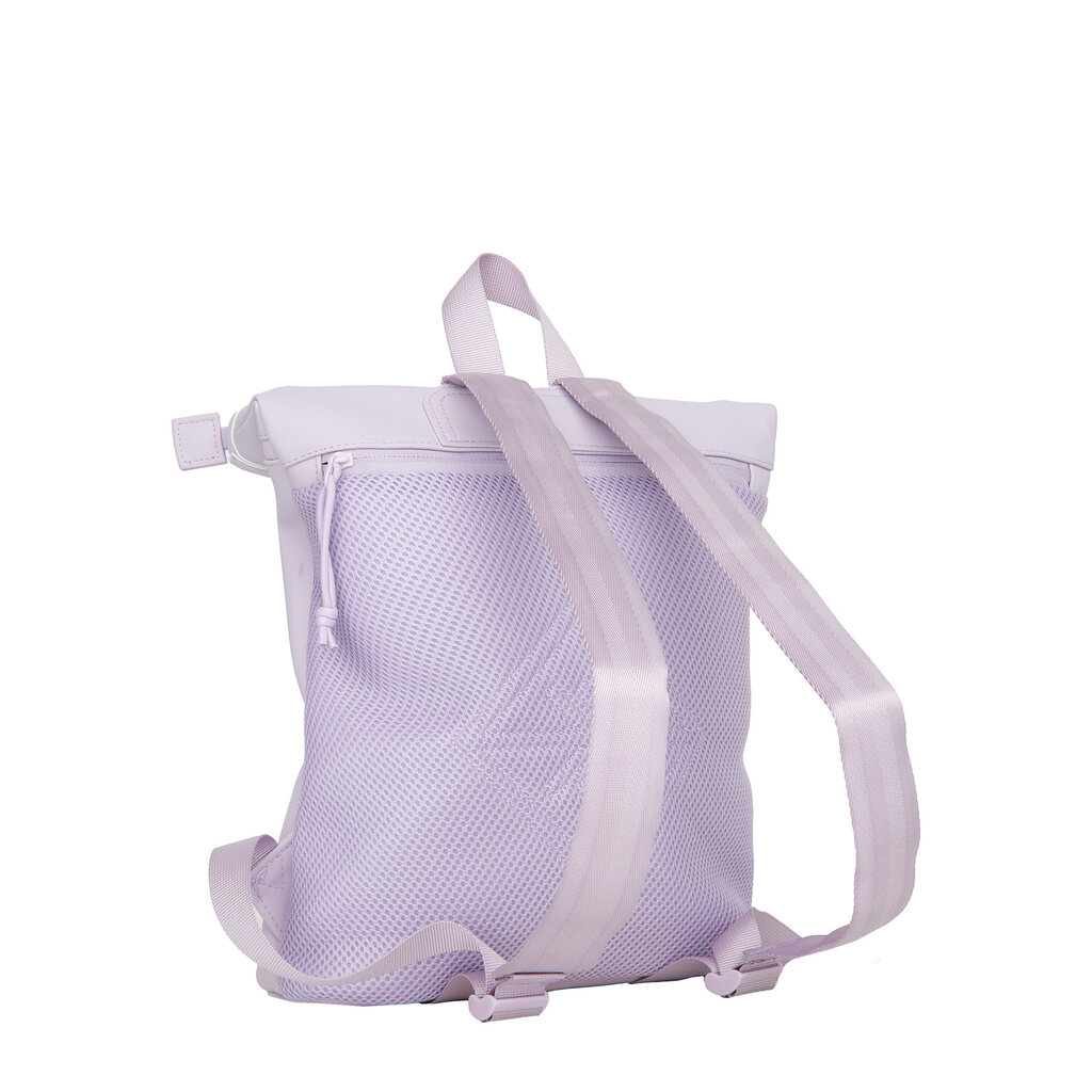 New Rebels New Rebels Branson  Los Angeles Rolltop Backpack Mini Grey | 7L Waterafstotende Rugzak PU Lila