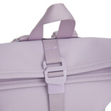 New Rebels New Rebels Branson  Los Angeles Rolltop Backpack Mini Grey | 7L Waterafstotende Rugzak PU Lila