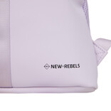 New Rebels New Rebels Branson  Los Angeles Rolltop Backpack Mini Grey | 7L Waterafstotende Rugzak PU Lila