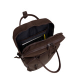 New Rebels New Rebels William Milwaukee 18 L Laptoprugzak – Waterafstotend PU, Geschikt voor 15,6″ Laptop Mocca