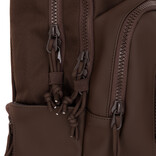 New Rebels New Rebels William Milwaukee 18 L Laptoprugzak – Waterafstotend PU, Geschikt voor 15,6″ Laptop Mocca