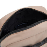 New Rebels New Rebels Walden Pontiac Crossbody Tas 18x9x22 cm – Nylon Schoudertas Waterafstotend – Compact & Lichtgewicht Beige