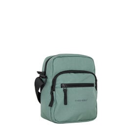 New Rebels Walden Pontiac Crossbody Bag – Compact Shoulder Bag 18x9x22 cm Water-Resistant Nylon – Lightweight Everyday Travel Bag Salie Green
