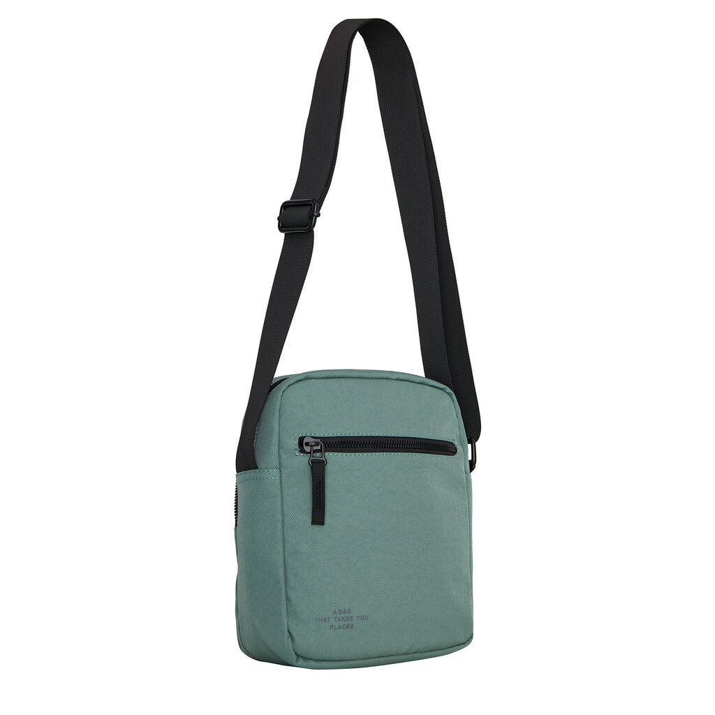 New Rebels New Rebels Walden Pontiac Umhängetasche Crossbody Tasche 18x9x22 cm Wasserabweisend Nylon – Leicht & Perfekt für Alltag und Reisen Salie Green