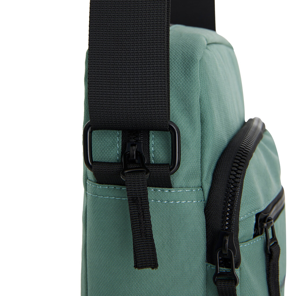 New Rebels New Rebels Walden Pontiac Crossbody Tas 18x9x22 cm – Nylon Schoudertas Waterafstotend – Compact & Lichtgewicht Salie Green