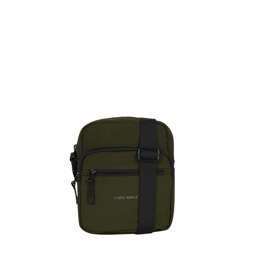 New Rebels New Rebels Walden Pontiac Crossbody Tas 18x9x22 cm – Nylon Schoudertas Waterafstotend – Compact & Lichtgewicht Olive