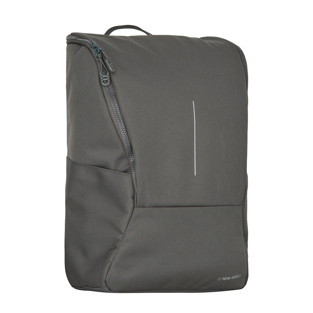 New Rebels New Rebels Valor Westerly Rucksack 14L Schulrucksack Laptoprucksack 14 Zoll PU Polyester Antracite
