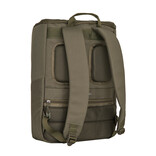 New Rebels New Rebels Valor Westerly Backpack 14L Laptop Backpack 14 Inch School Work Bag PU Polyester Olive