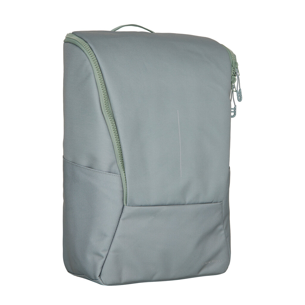New Rebels New Rebels Valor Westerly Rucksack 14L Schulrucksack Laptoprucksack 14 Zoll PU Polyester Salie Grunn