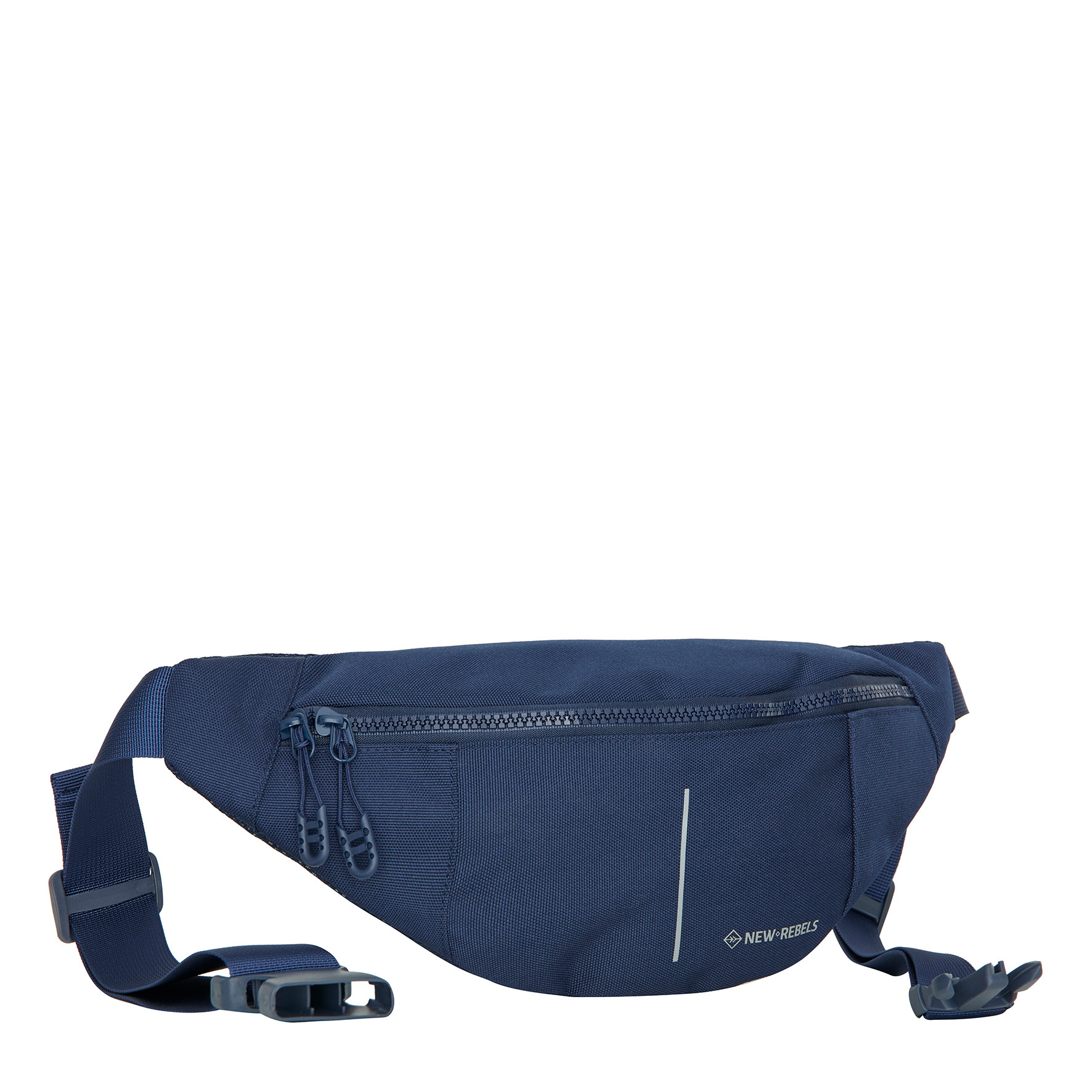 New Rebels Valor Brooklyn Waistbag - Heuptas / Fannypack 36x8x15 cm Waterafstotend 900D PU Polyester Blauw