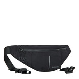 New Rebels New Rebels Valor Brooklyn Waistbag Fanny Pack 36x8x15 cm Water Resistant 900D PU Polyester Black