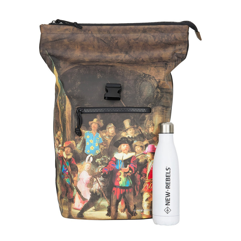 New Rebels New Rebels Mart Arts New York Nachtwacht Rolltop Backpack 16L