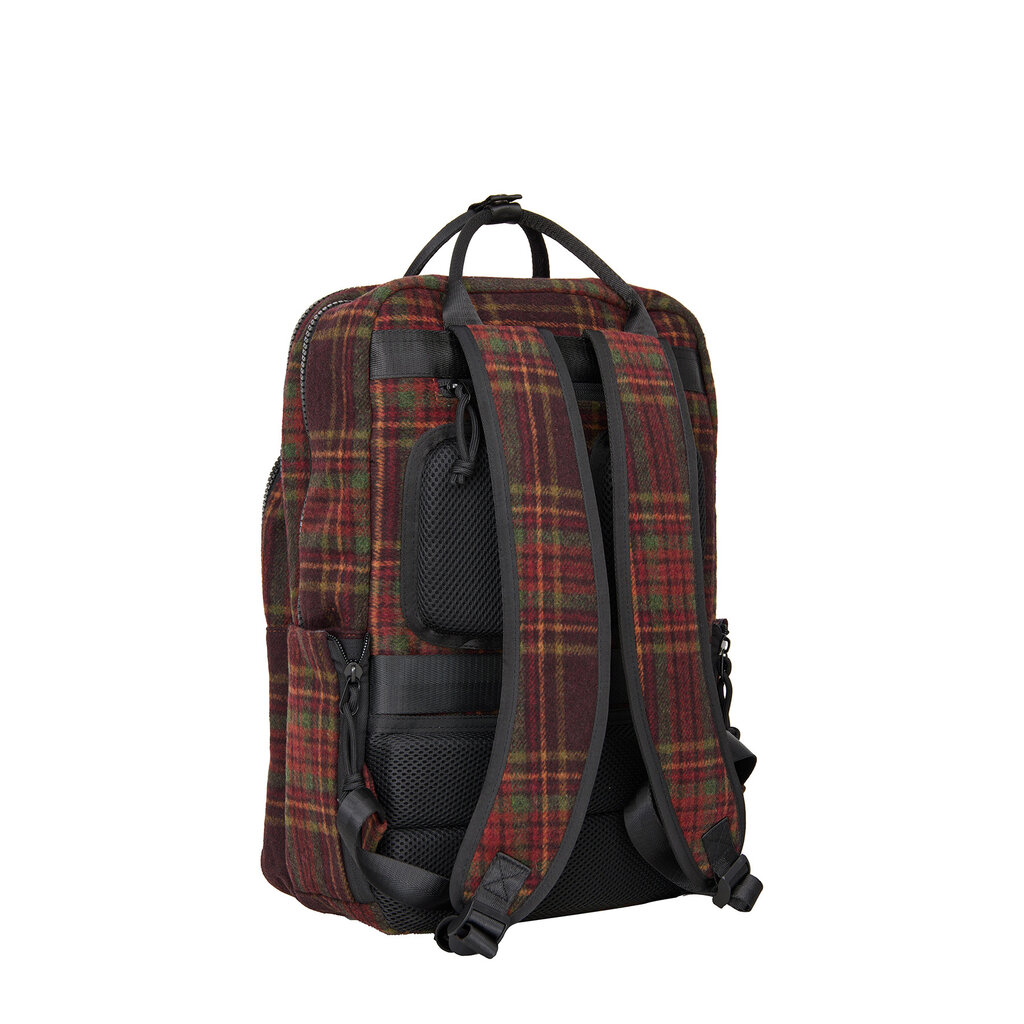 New Rebels New Rebels Scott Milwaukee Rucksack Schultasche Laptoptasche Arbeitstasche Burgundy