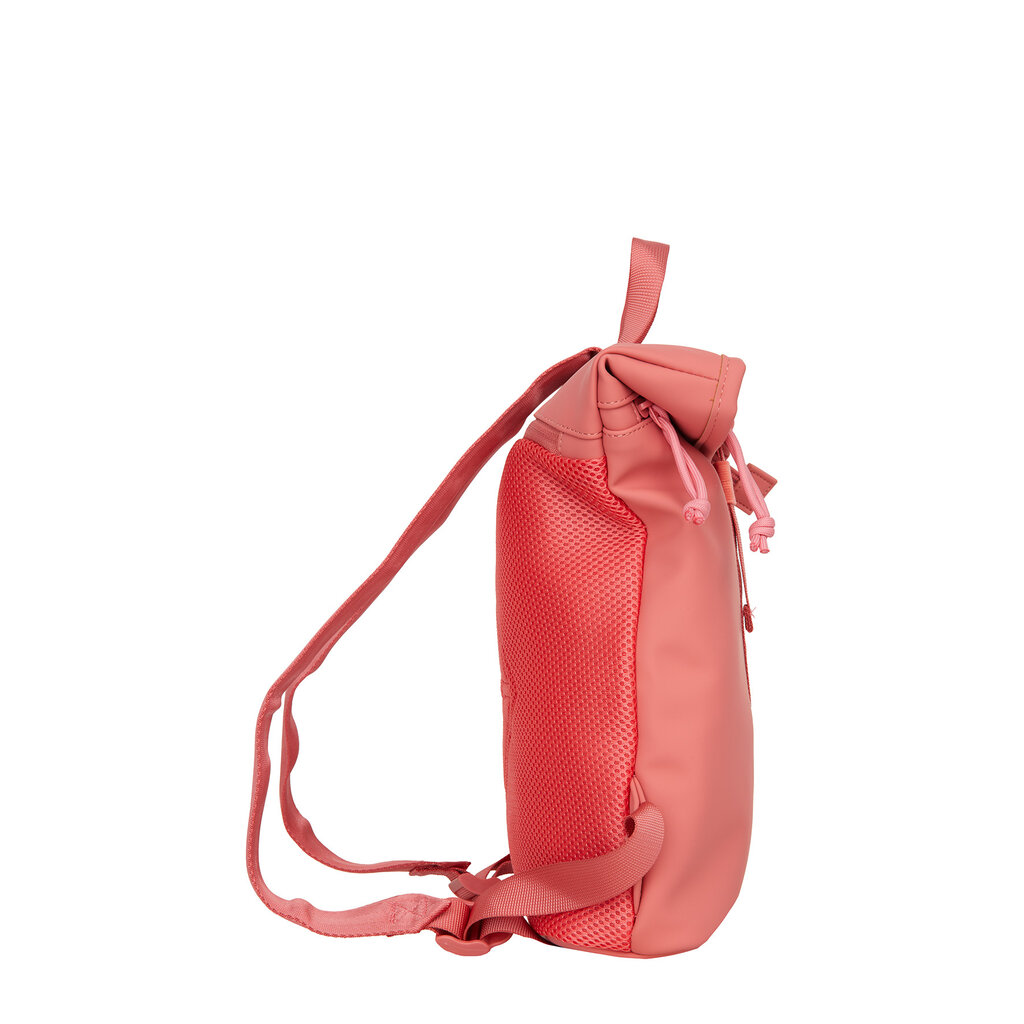 New Rebels New Rebels Branson Los Angeles Rolltop Rucksack Mini 7L Wasserabweisend PU Koralle