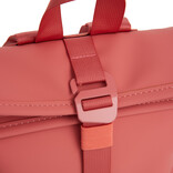 New Rebels New Rebels Branson Los Angeles Rolltop Rucksack Mini 7L Wasserabweisend PU Koralle