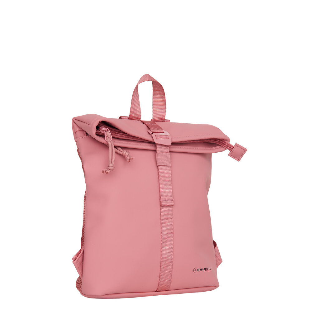 New Rebels New Rebels Branson Los Angeles Rolltop Backpack Mini 7L Water-Repellent PU Blush Pink