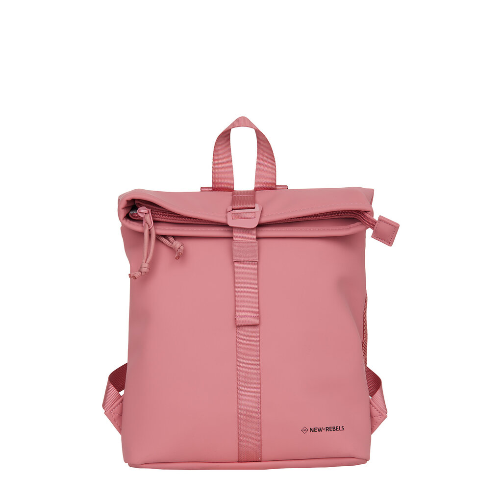 New Rebels New Rebels Branson Los Angeles Rolltop Backpack Mini 7L Water-Repellent PU Blush Pink