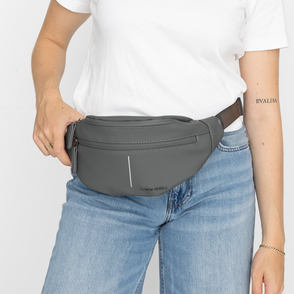 New Rebels New Rebels Harper  Waistbag Navy Antracite Adjustable strap