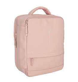 New Rebels New Rebels Jessi Easton Underseater Rugzak 17L Waterafstotend PU Handbagage 40x30x20 Airline Tas 15.6 inch Laptopvak Oud Roze