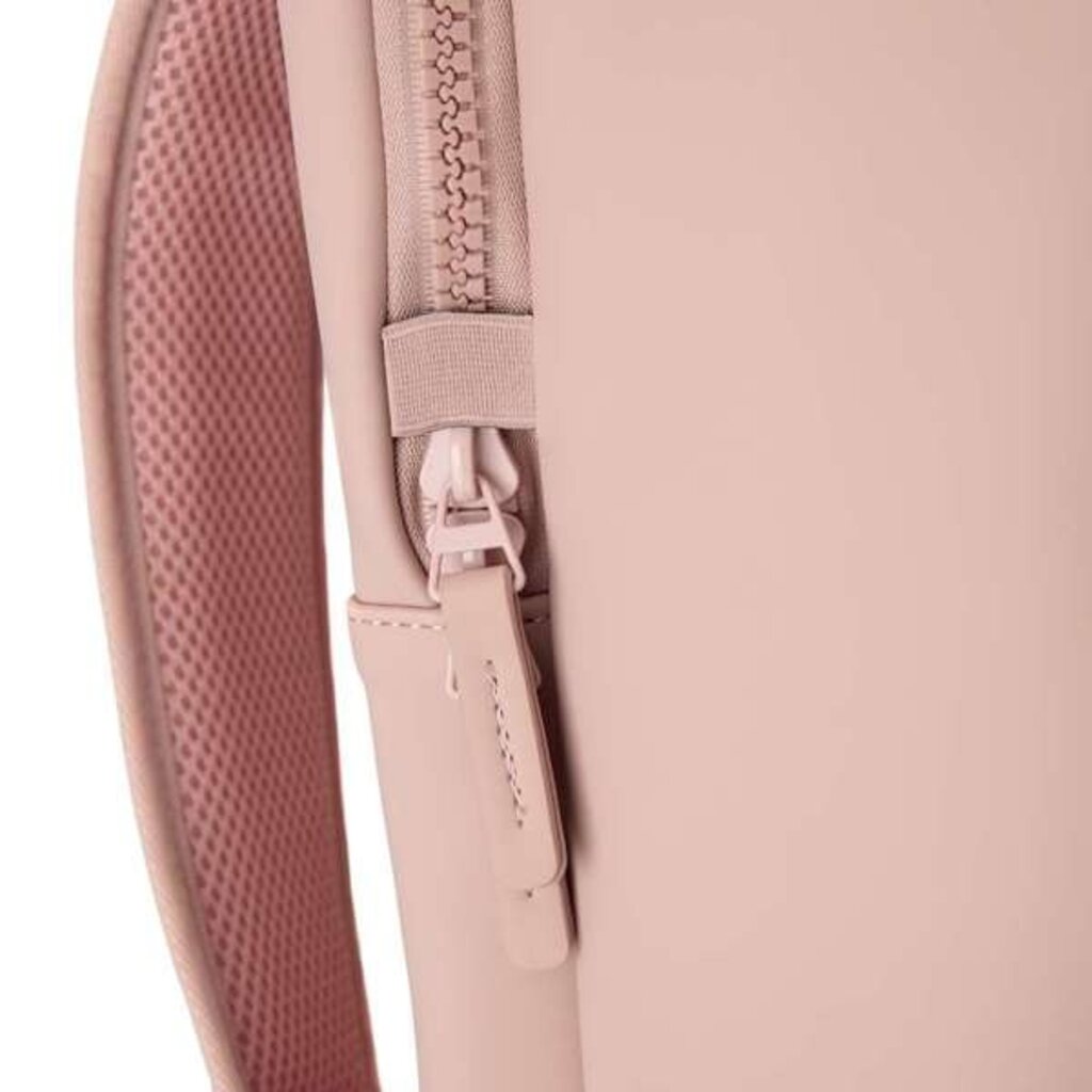 New Rebels New Rebels Jessi Easton Underseater Rugzak 17L Waterafstotend PU Handbagage 40x30x20 Airline Tas 15.6 inch Laptopvak Oud Roze