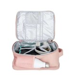 New Rebels New Rebels Jessi Easton Underseater Rugzak 17L Waterafstotend PU Handbagage 40x30x20 Airline Tas 15.6 inch Laptopvak Oud Roze