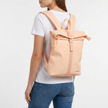 New Rebels New Rebels Branson Los Angeles Rolltop Backpack Mini 7L Waterafstotende Rugzak PU Zalm
