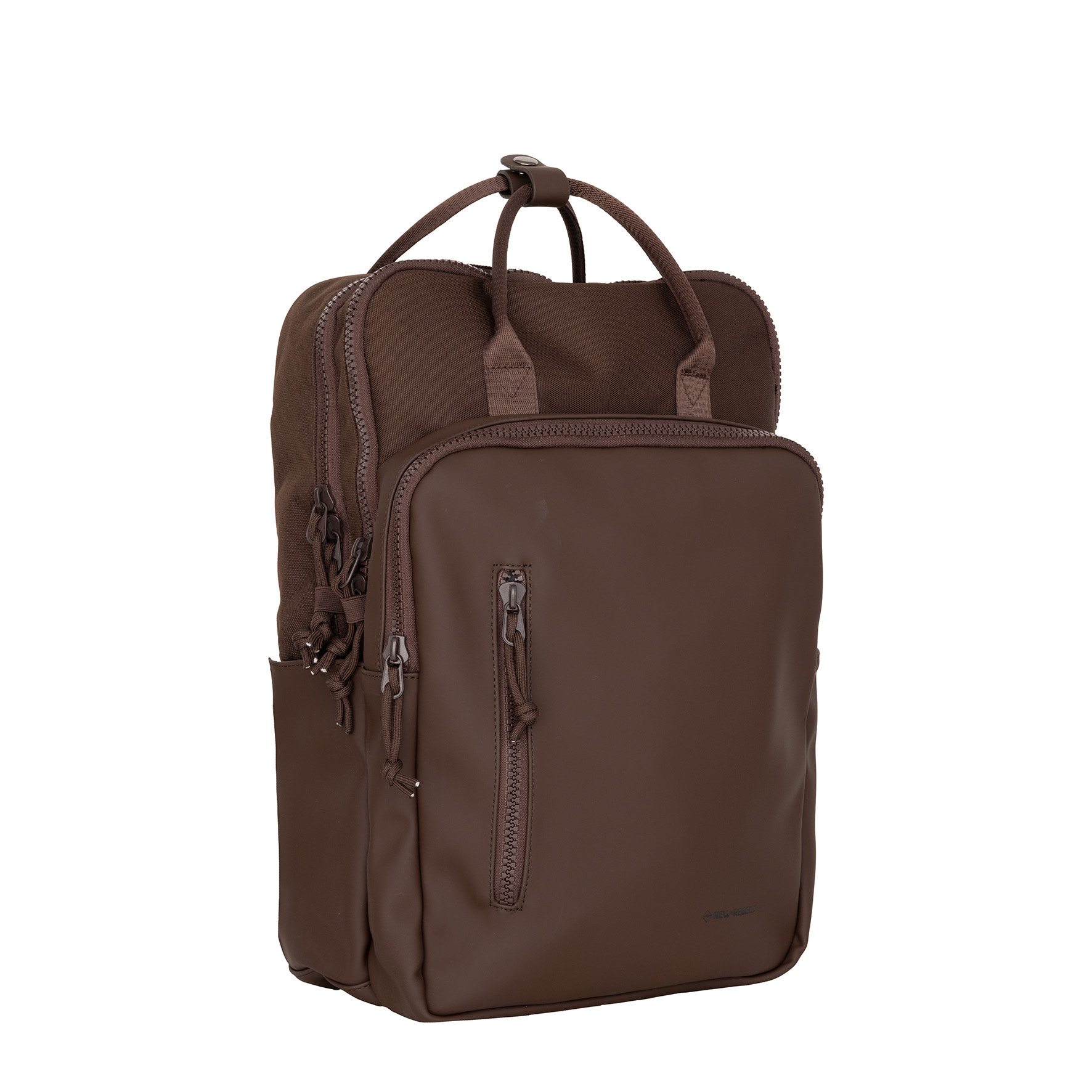 New Rebels Bruce Milwaukee Rugtas 18L Laptoprugzak 15,6 Inch Werk School Tas Bruin
