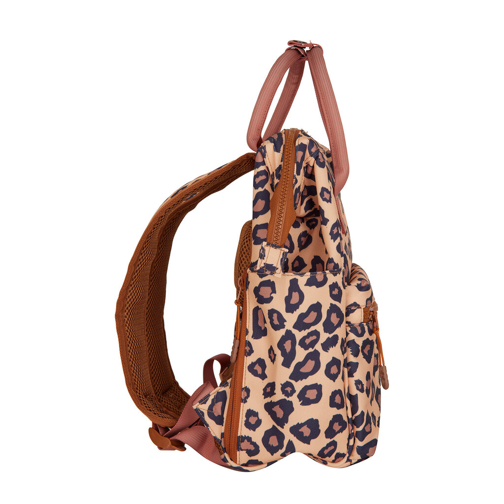 New Rebels New Rebels Valor Weverly School / Werktas Rugzak - 9,5L – Stevig 900D Polyester - 4 Compartimenten Laptopvak 14” - Waterafstotend Leo
