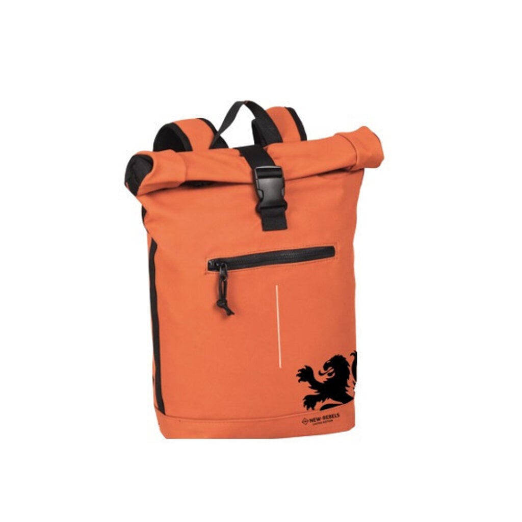 New Rebels New Rebels Mart New York WK Matchpack Limited Edition Oranje Rolltop Rugzak 17-21L Laptop 15.6” Waterafstotend