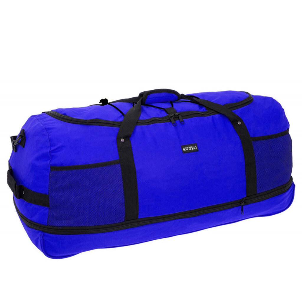 New Rebels New Rebels Airmont Newark Cobalt 110L Rollable Trolley Weekendtas Waterafstotend