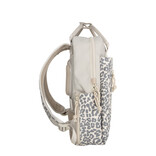 New Rebels New Rebels Urban Leopard Miami Backpack 9L Water Repellent Laptop Backpack 13 Inch School Bag and Work Bag PU Leopard Print