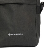 New Rebels New Rebels ® Heaven Top Zip  Umhängetasche Schwatz