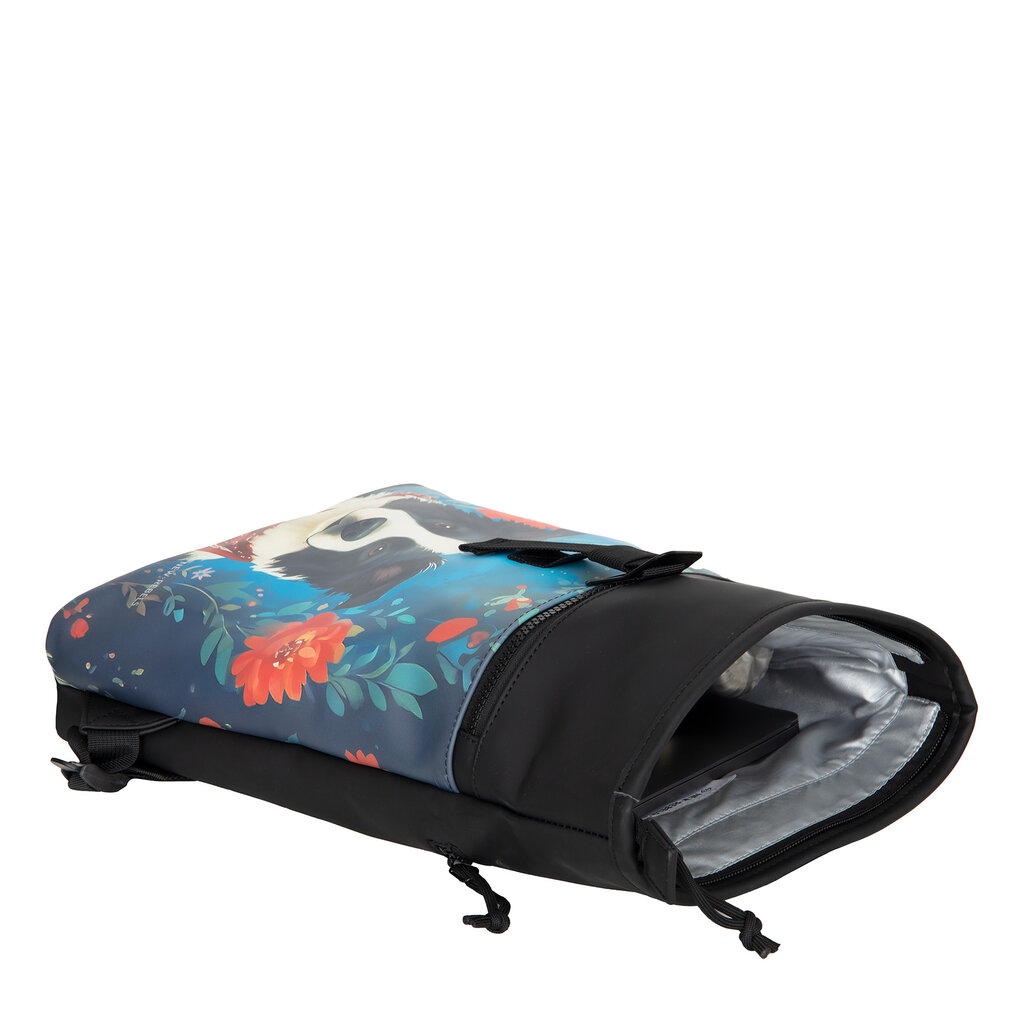 New Rebels New Rebels Mart Arts Los Angeles Rolltop Rugzak 7L Border Collie