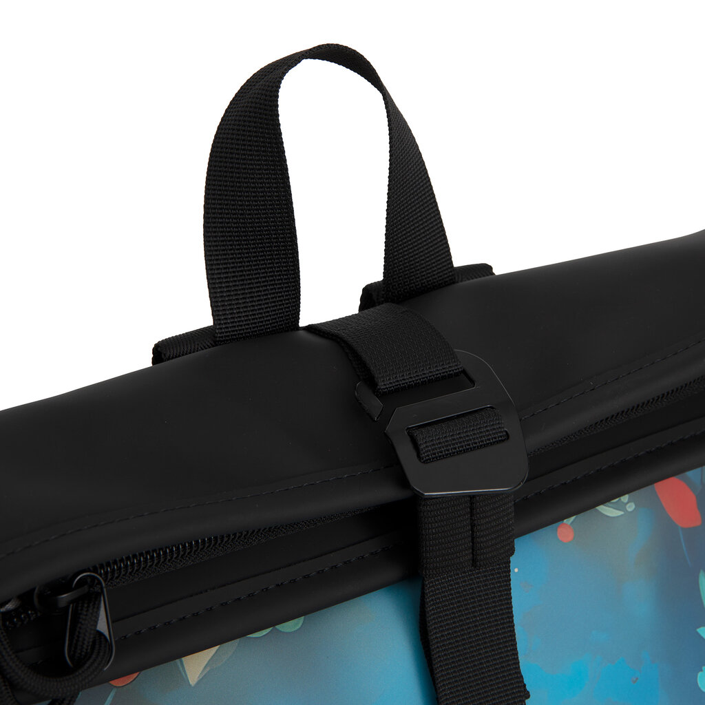 New Rebels New Rebels Mart Arts Los Angeles Rolltop Rugzak 7L Teckel